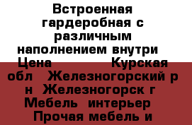 Встроенная гардеробная с различным наполнением внутри › Цена ­ 20 000 - Курская обл., Железногорский р-н, Железногорск г. Мебель, интерьер » Прочая мебель и интерьеры   